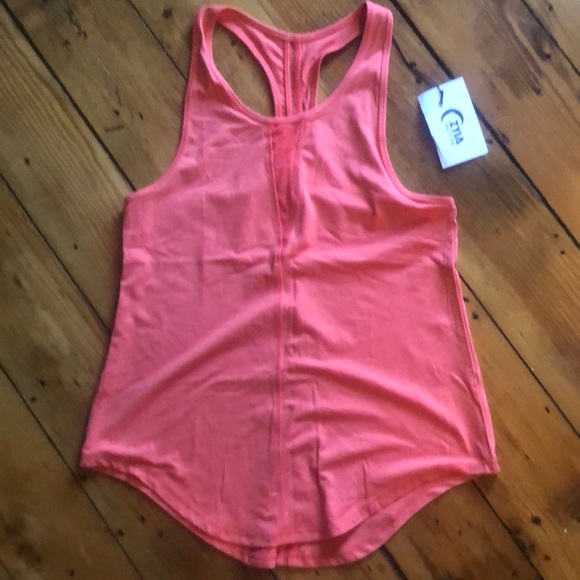 ZYIA Tops - Zyia Effortless Tank-long Coral